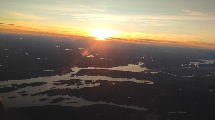 vista aerea Noruega